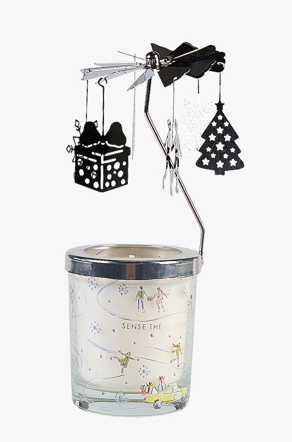 Lõhnaküünal mitmevärviline/valge - 150 g mitmevärviline/valge - 1