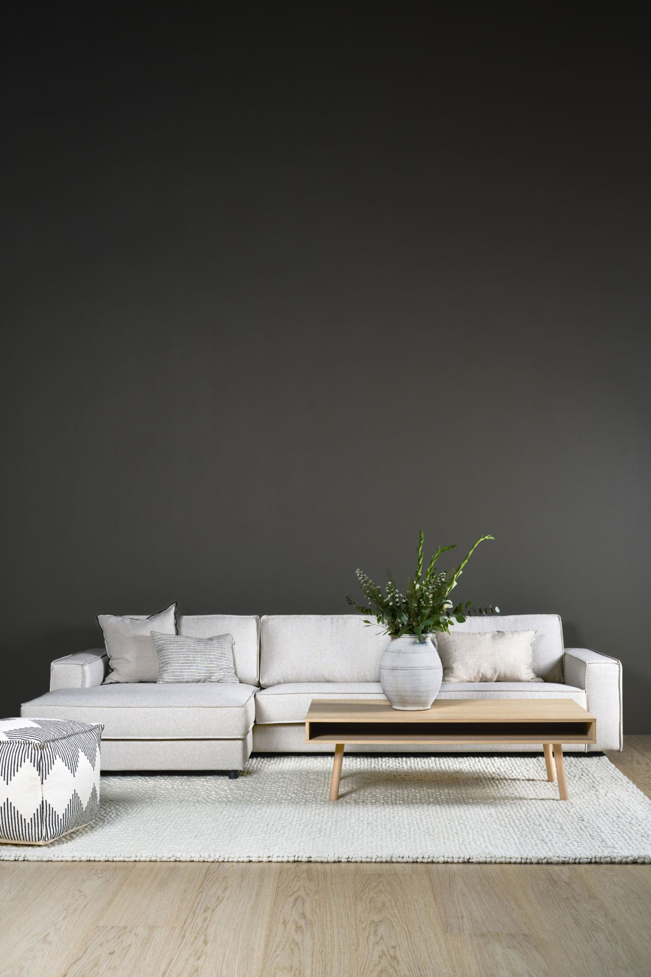 3-kohaline diivan lamamisosa vasakul naturaalne toon - 6