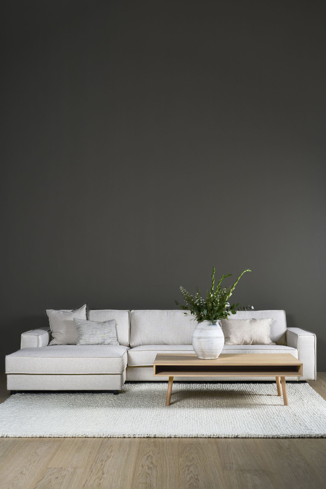 3-kohaline diivan lamamisosa vasakul naturaalne toon - 7