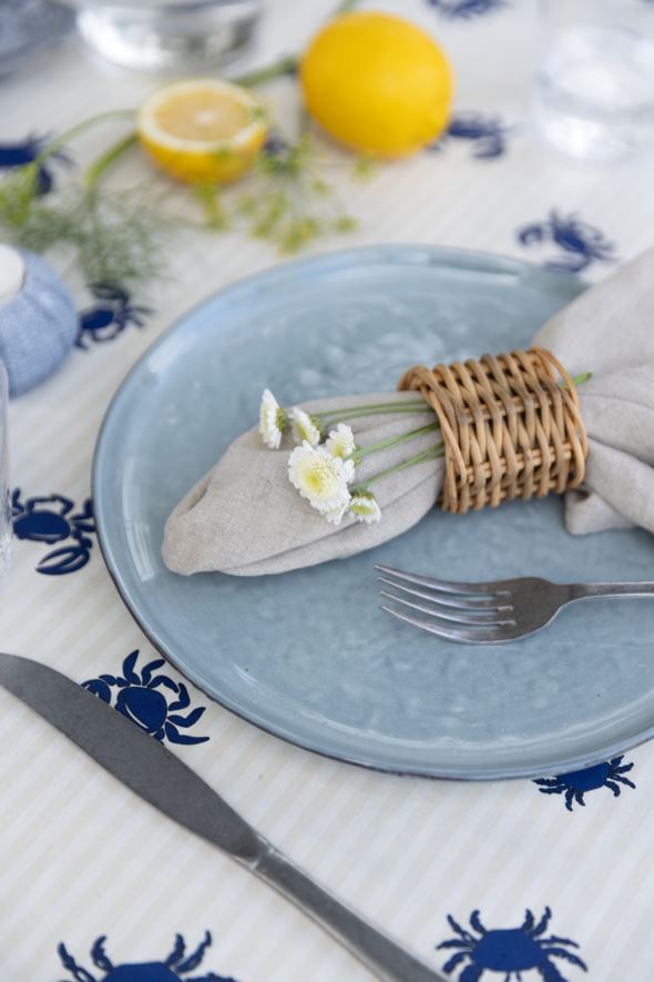 Õhtusöögi taldrik sinine - 3