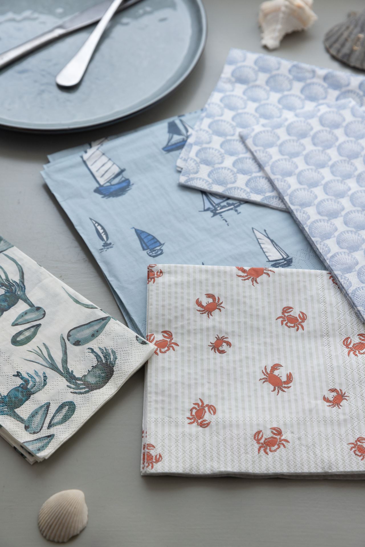 Pabersalvrätik sinakashall - 2