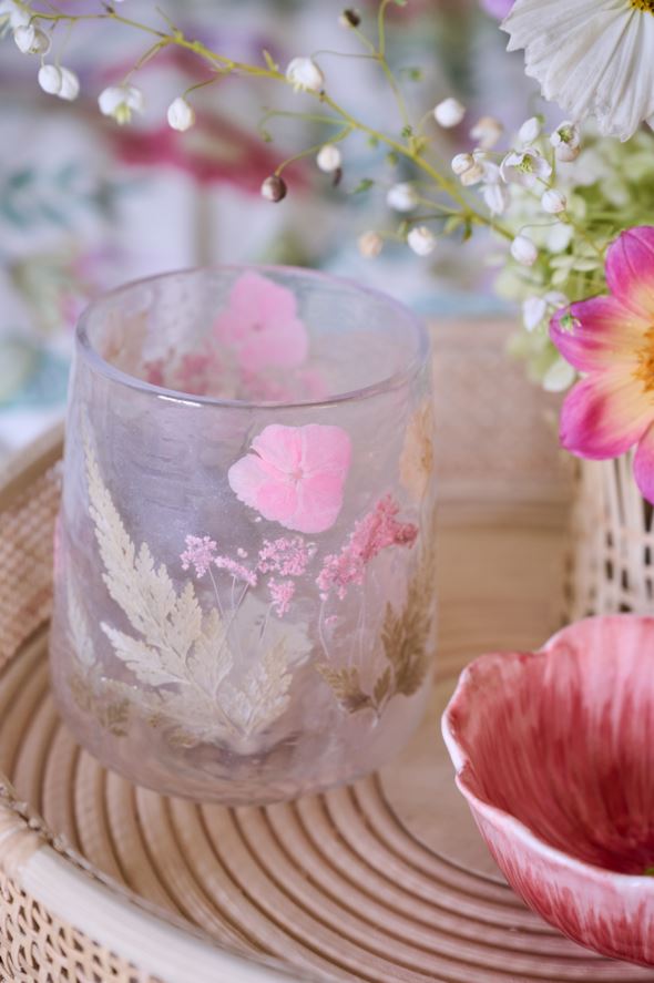 Küünlalatern mitmevärviline/roosa - 4