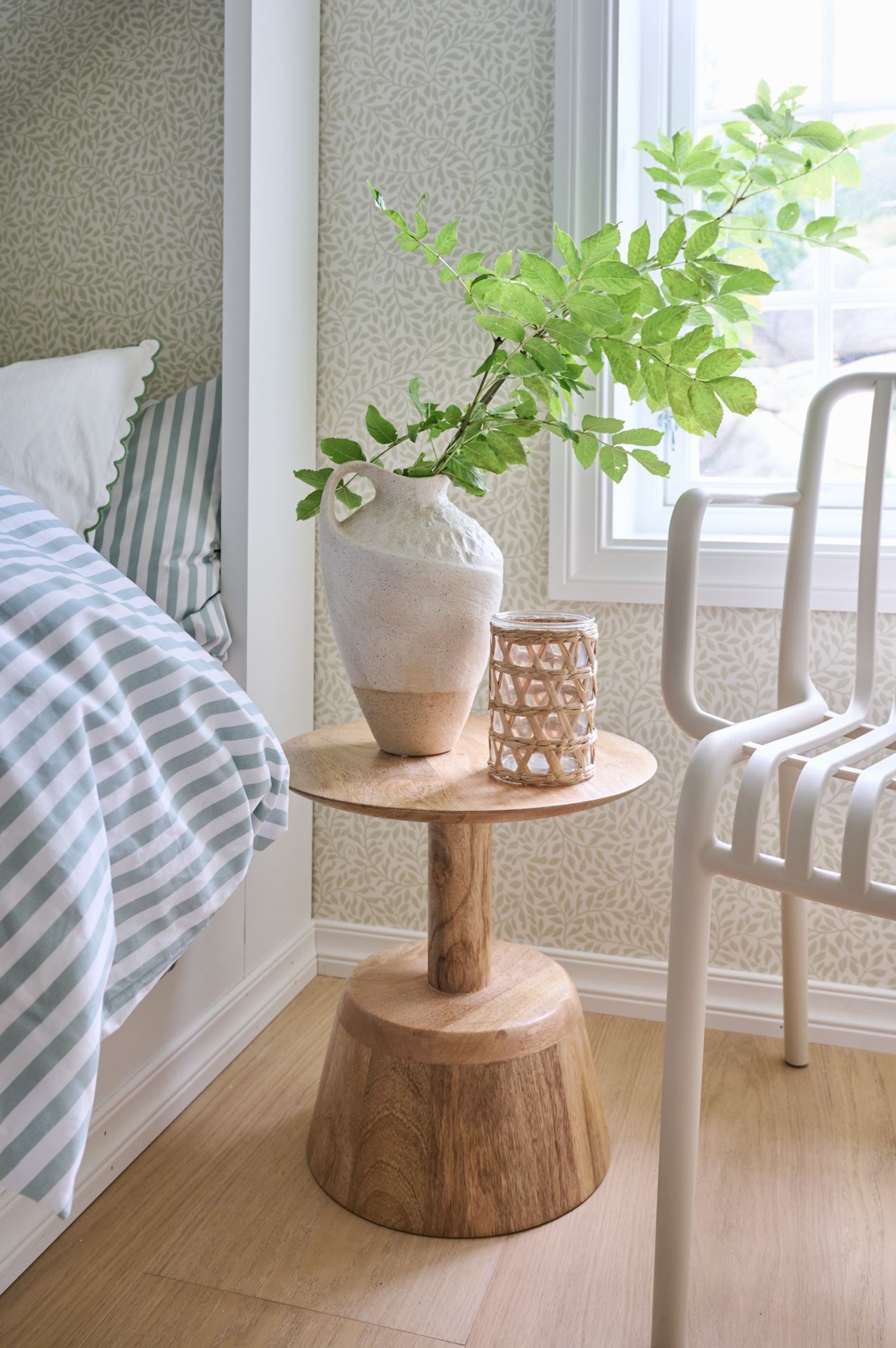 Voodipesukomplekt puuvillane roheline - 3