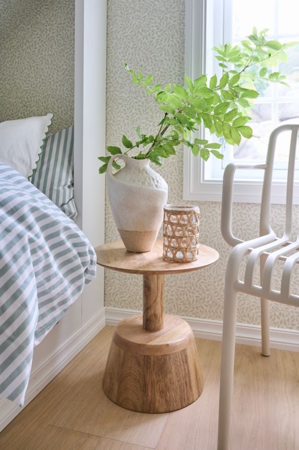 Voodipesukomplekt puuvillane roheline - 4