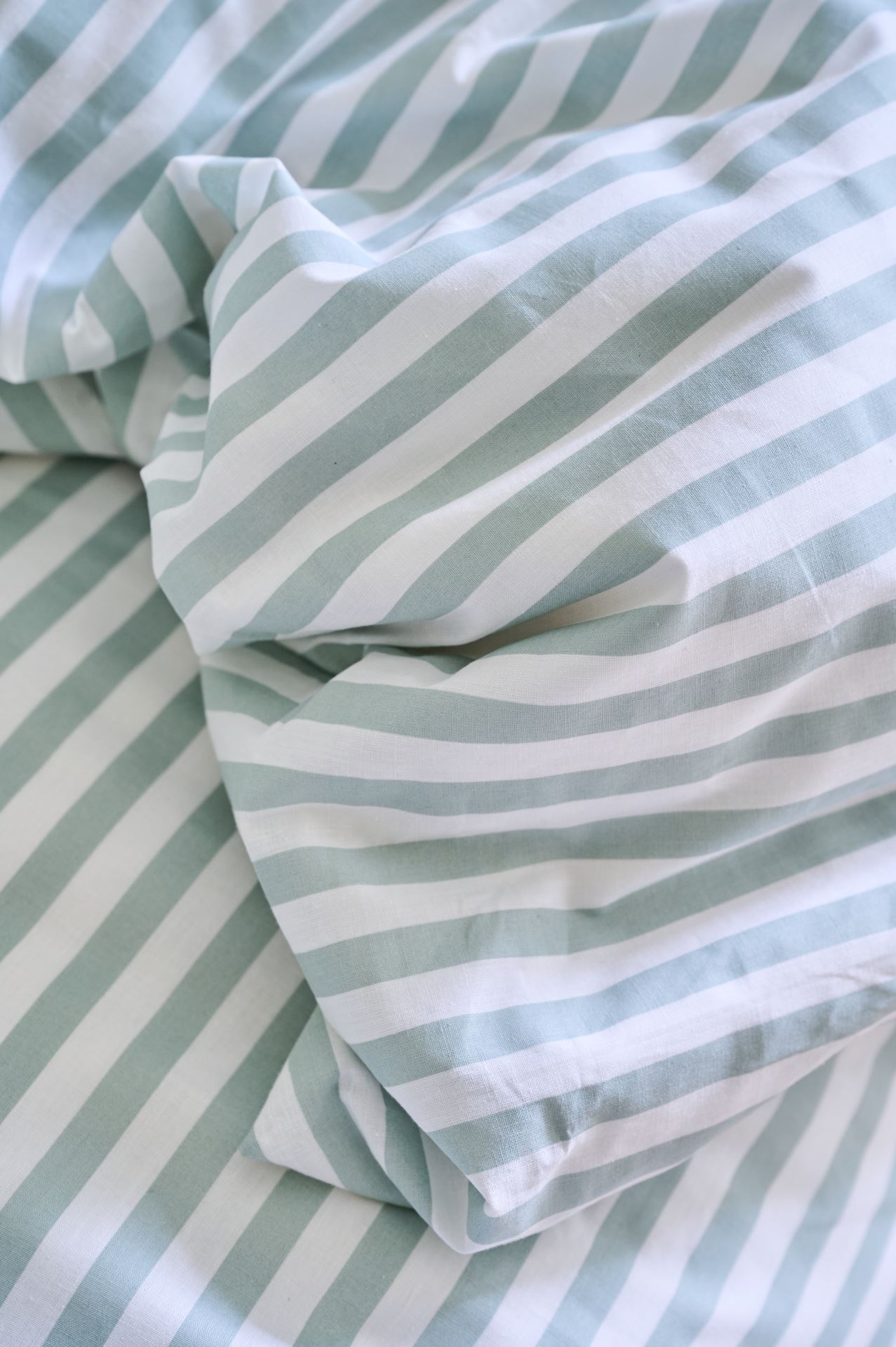 Voodipesukomplekt puuvillane roheline - 4