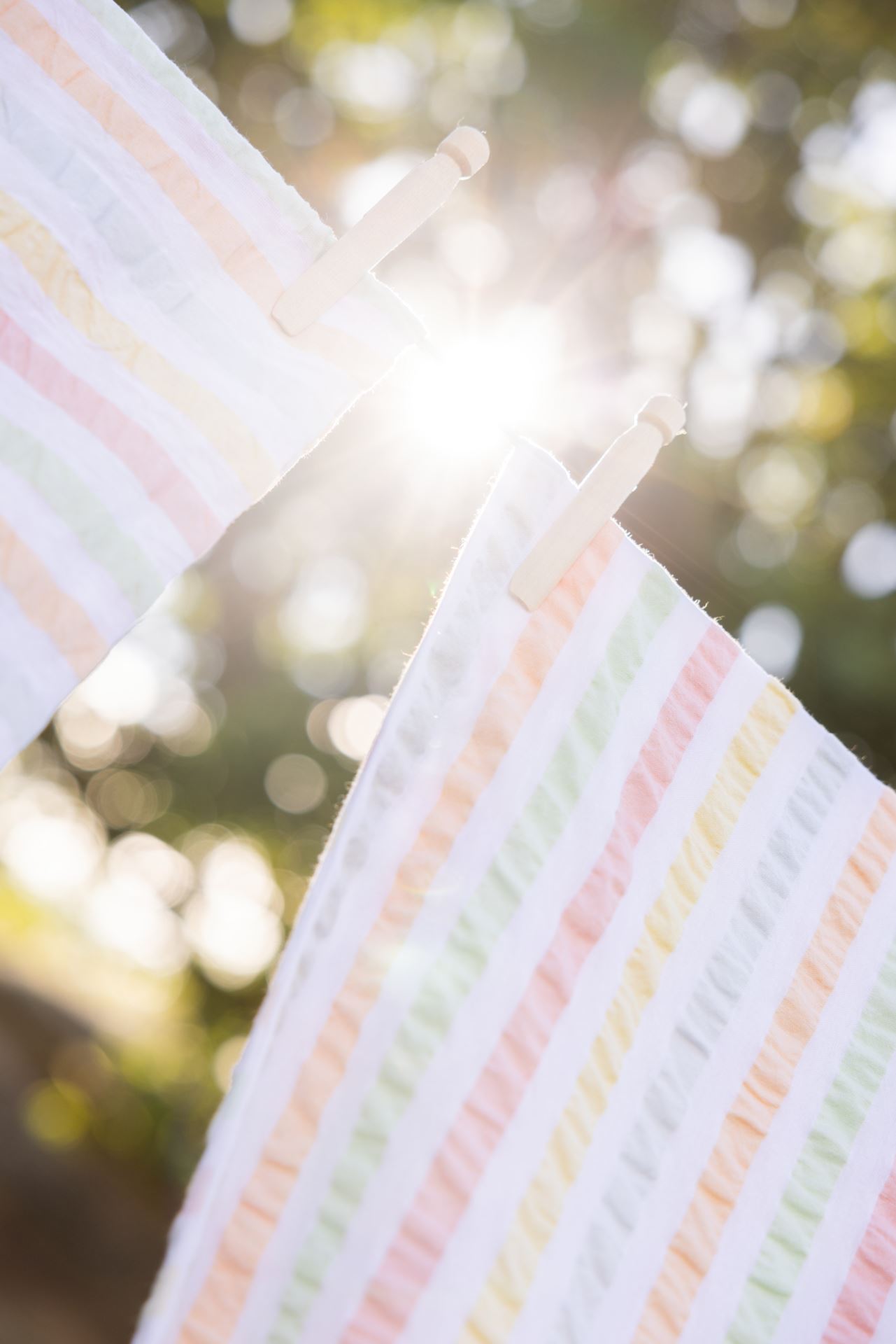 Voodipesukomplekt lõimvärvitud krepp-puuvill mitmevärviline - 4