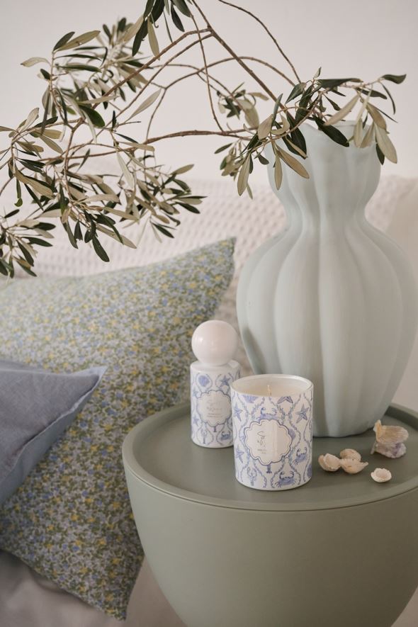 Lõhnaküünal mitmevärviline/sinine - 2