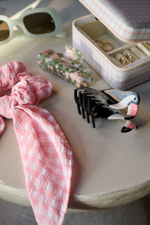 Juukseklamber must - 2