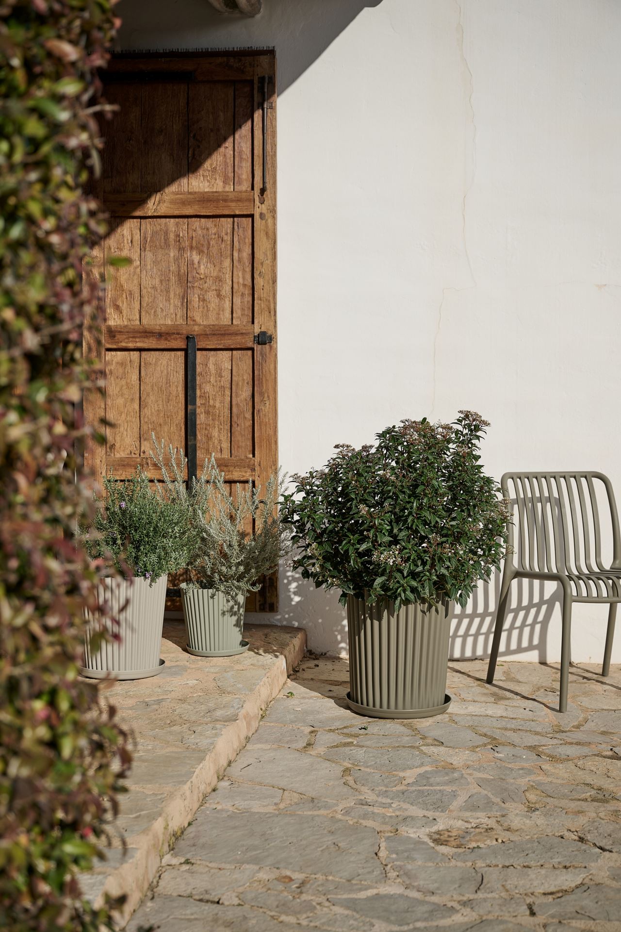 Õuepotid hallikaspruun - 2