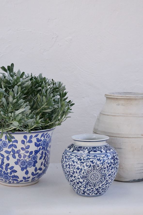 Vaas mitmevärviline/sinine - 2