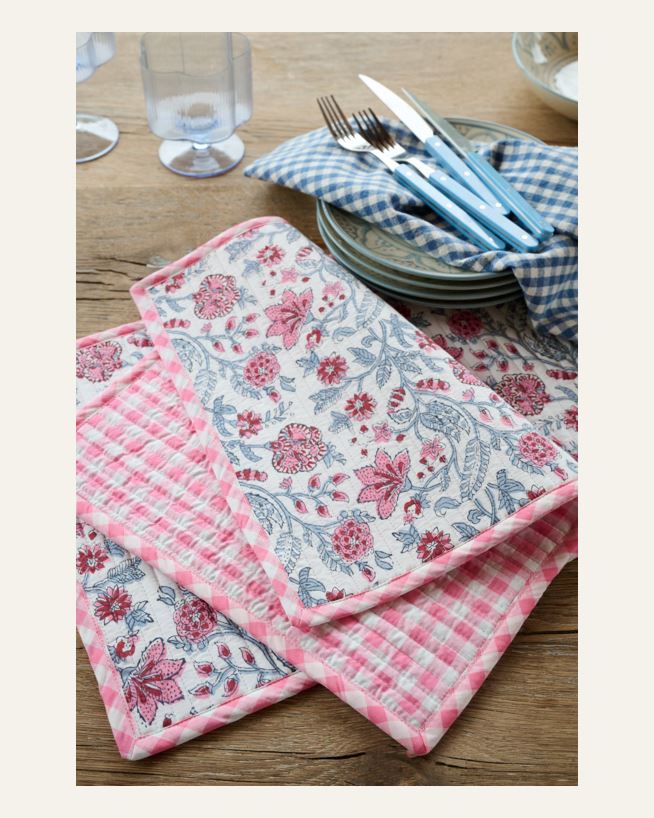 Lauamatt roosa - 33x45 cm roosa - 1