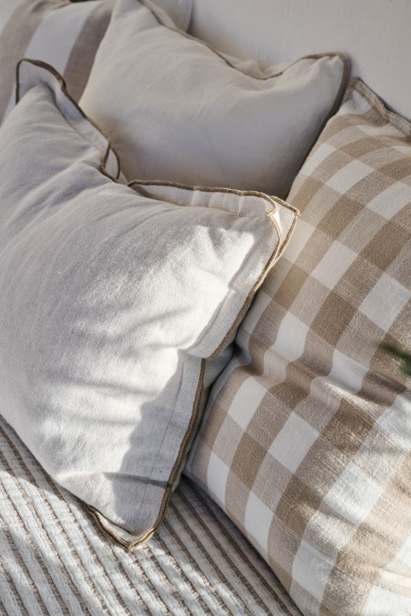 Dekoratiivpadja kate naturaalne toon - 6