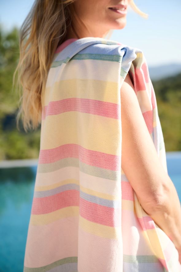 Vannirätik mitmevärviline/roosa - 3