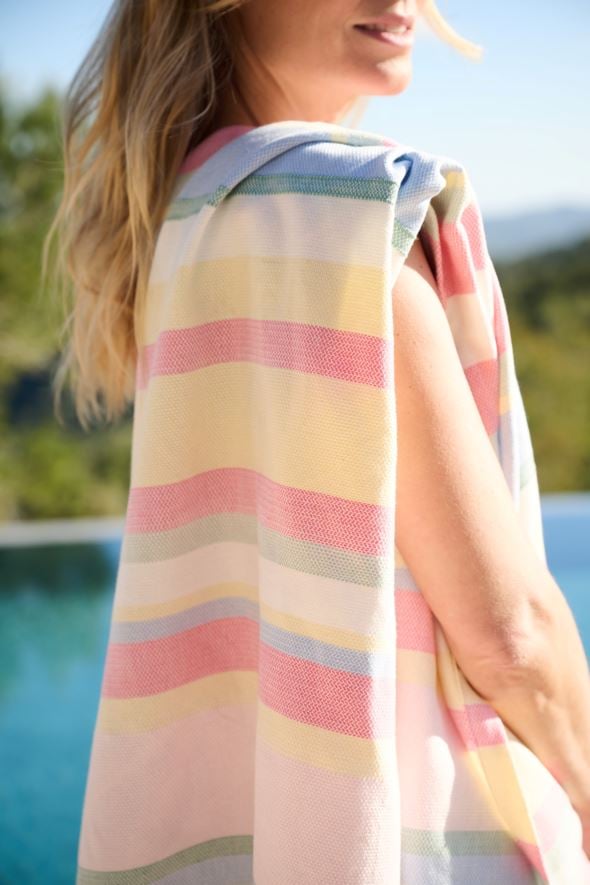 Vannirätik mitmevärviline/roosa - 3