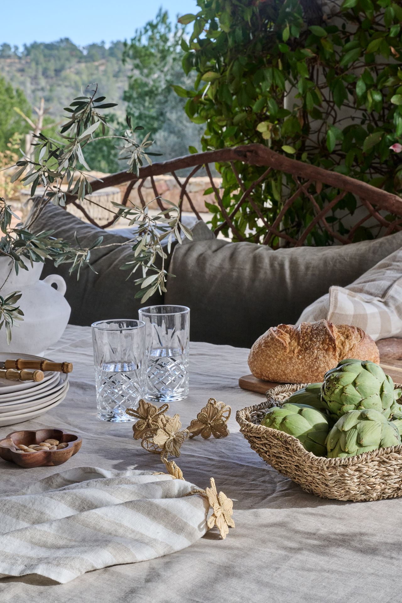 Salvrätikurõngad 2tk naturaalne toon - 6