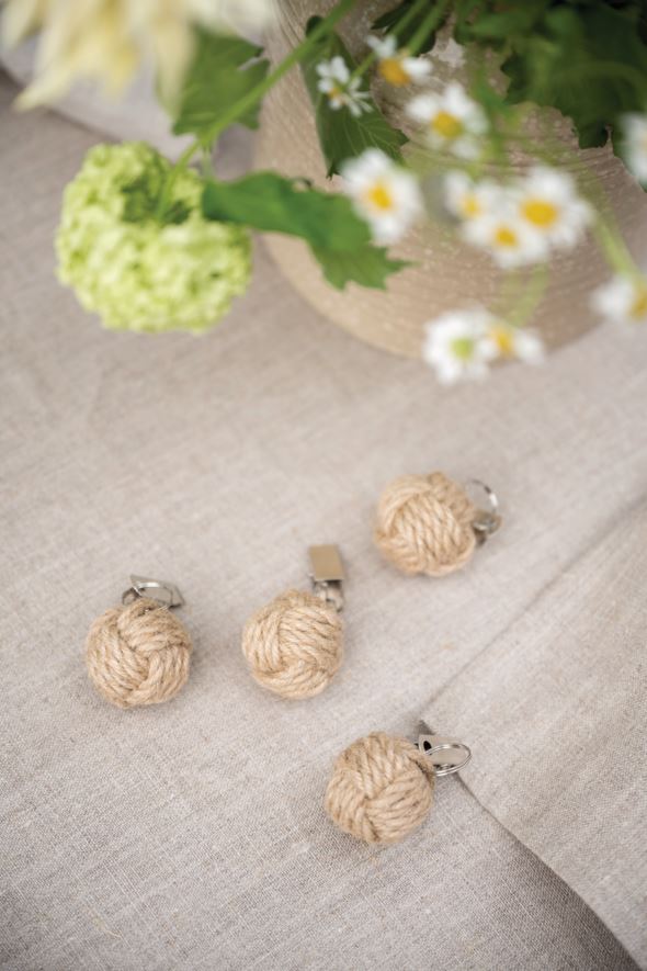 Laudlina raskused 4 tk naturaalne toon - 2