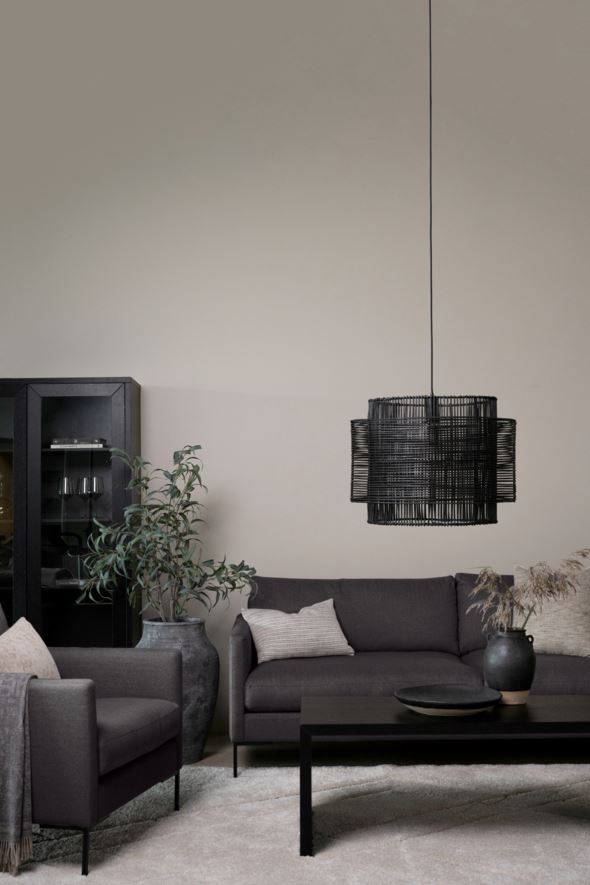 3-kohaline diivan must - 227x100x83 cm must - 1
