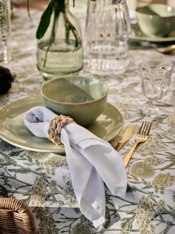 Linane servjett valge - 2