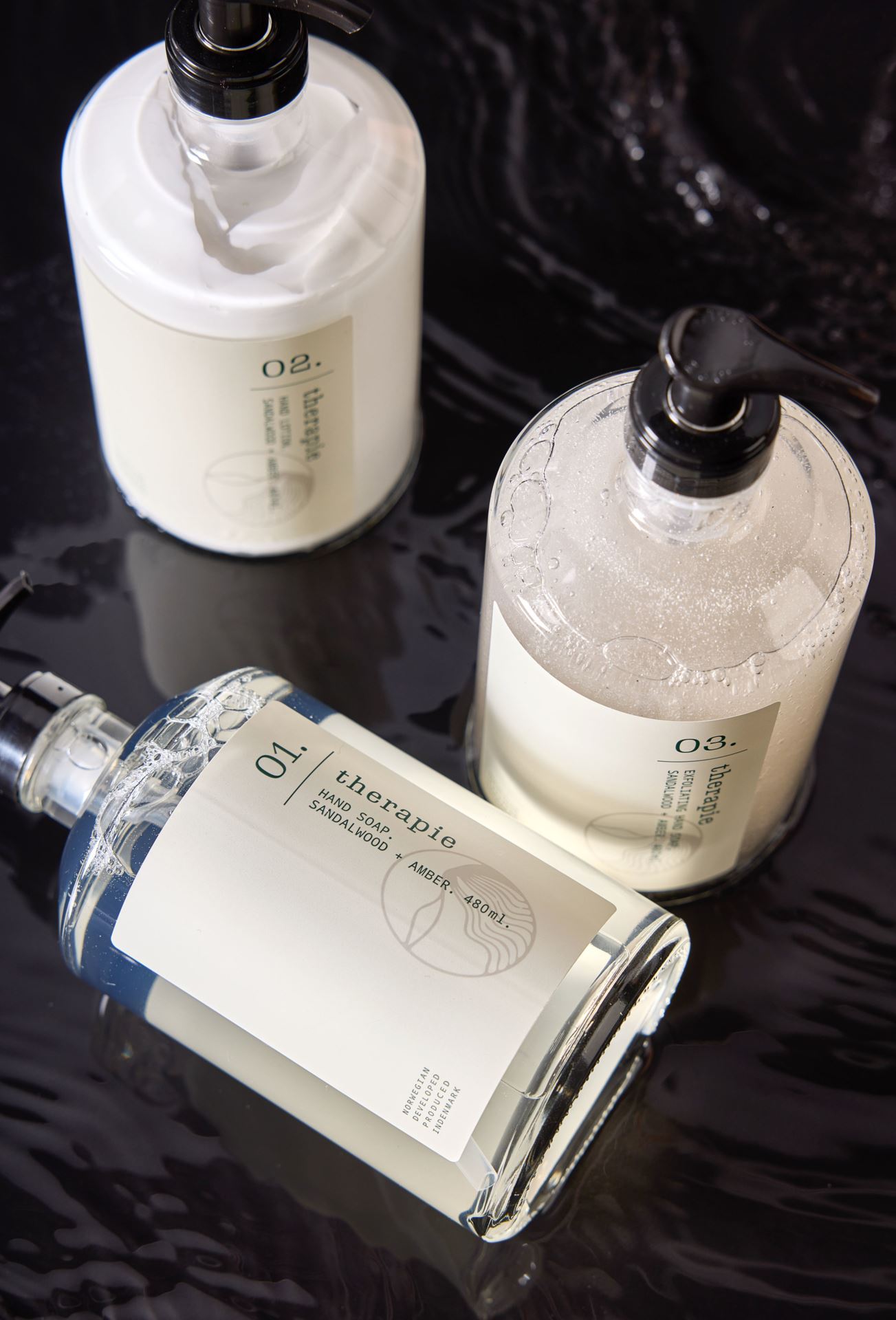 Kooriv käte seep läbipaistev - 2