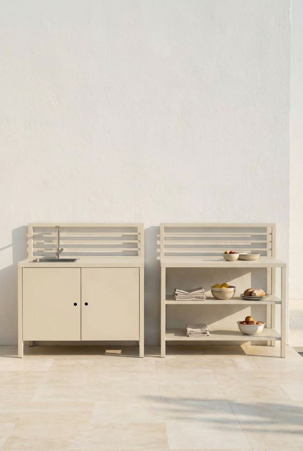 Väliköögi moodul ilma kraanikausita kreemikas - 2