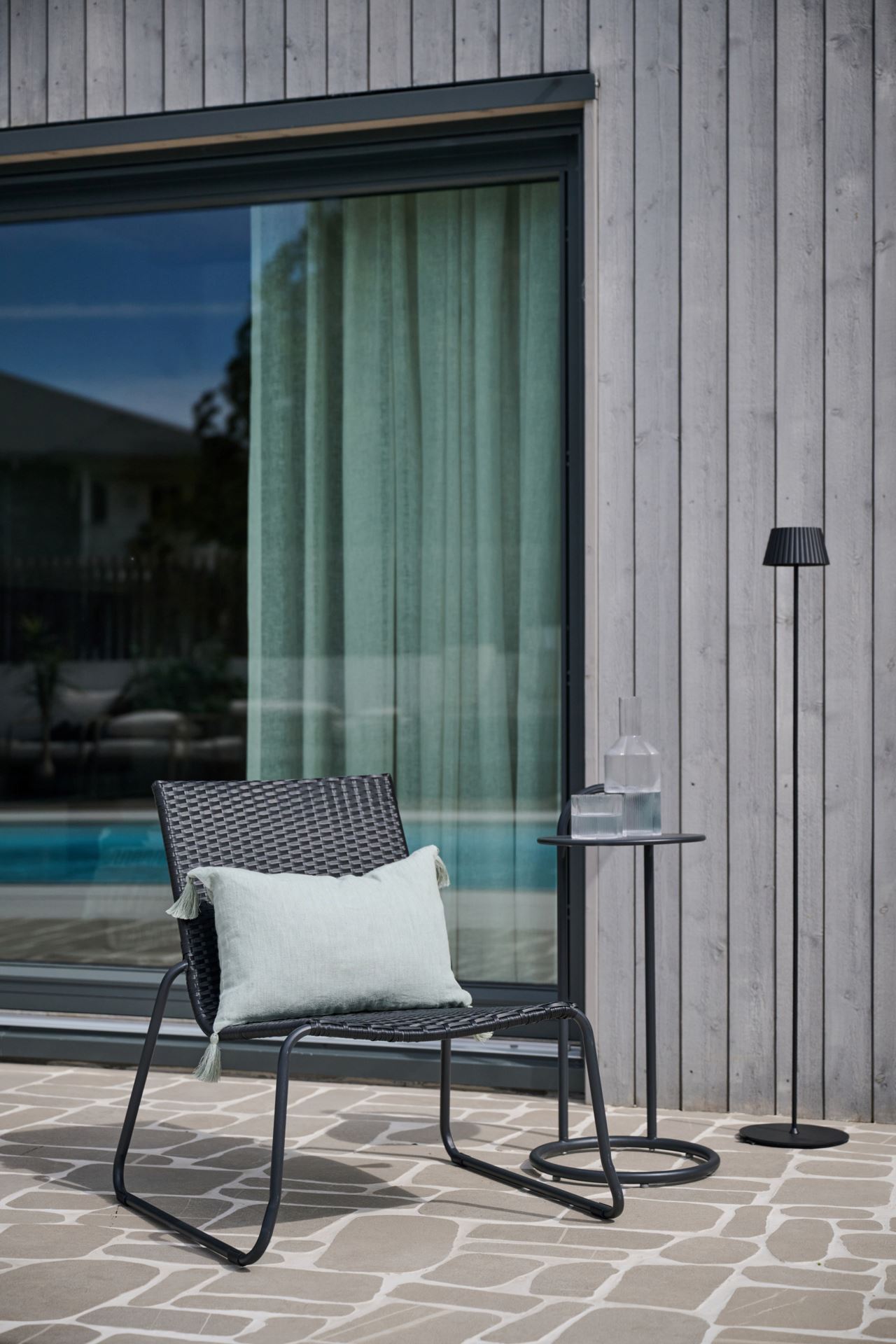 Led põrandavalgustip must - 2