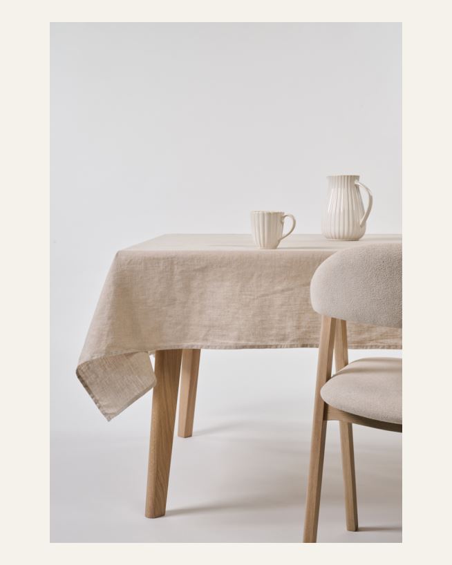 Linane laudlina naturaalne toon - 140x250 cm naturaalne toon - 1