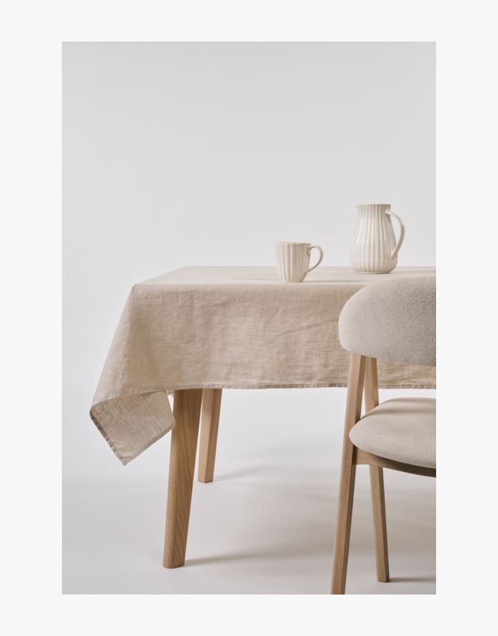 Linane laudlina naturaalne toon - 90x90 cm naturaalne toon - 1