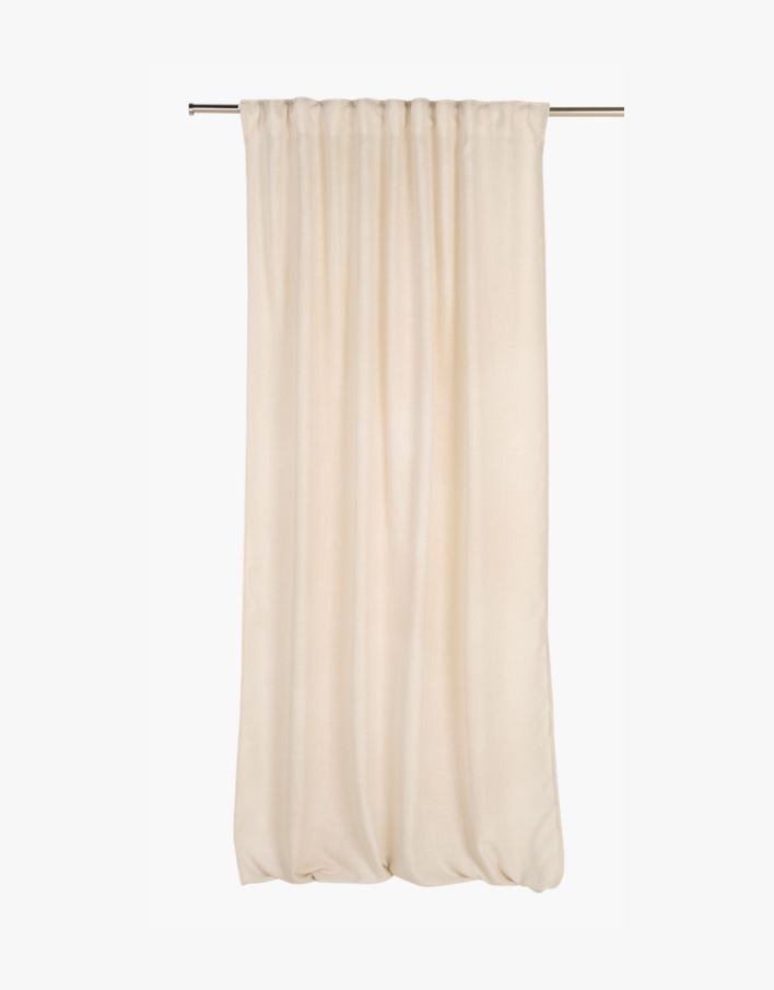 Kardin hele beige - 135x300 cm hele beige - 1