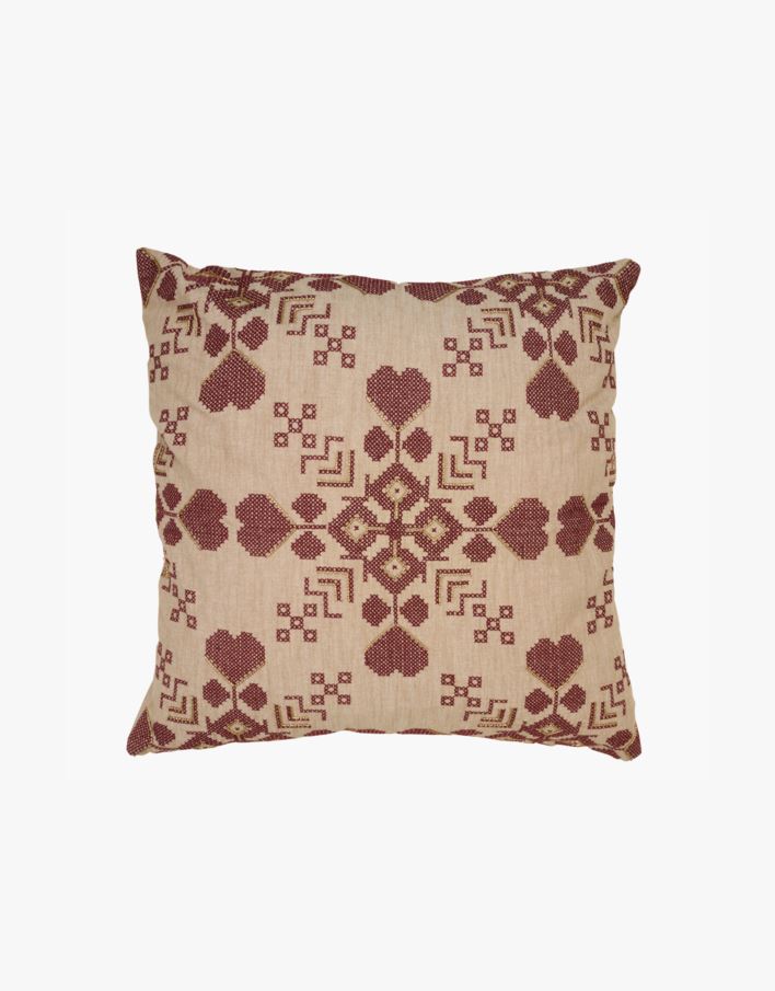 Dekoratiivpadja kate punane - 60x60 cm punane - 1