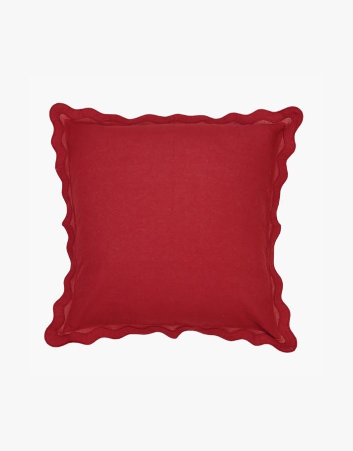 Dekoratiivpadja kate punane - 50x50 cm punane - 1