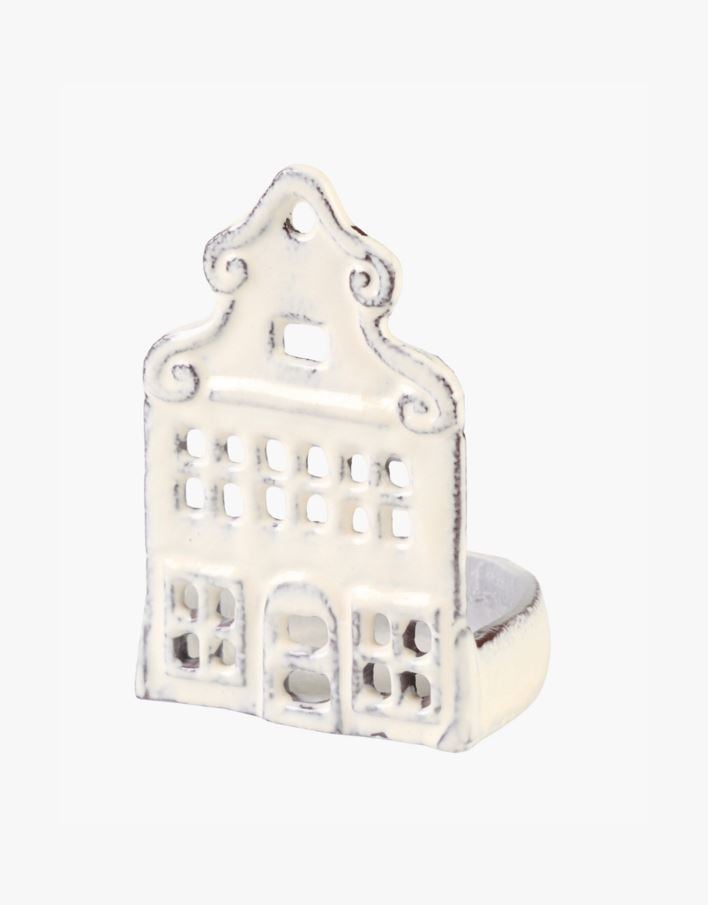 Küünlalatern valge - 7,5x7x11 cm valge - 1