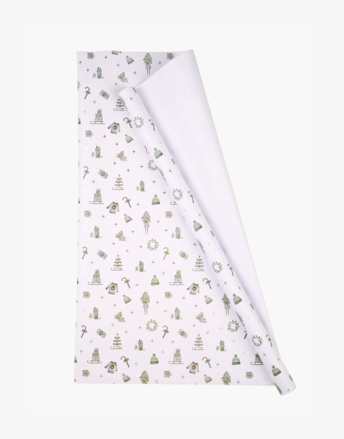 Kinkepaber roheline - 70cm x 3m roheline - 1