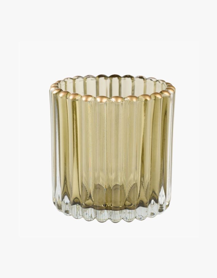 Küünlalatern hallikasroheline - 9x9 cm hallikasroheline - 1