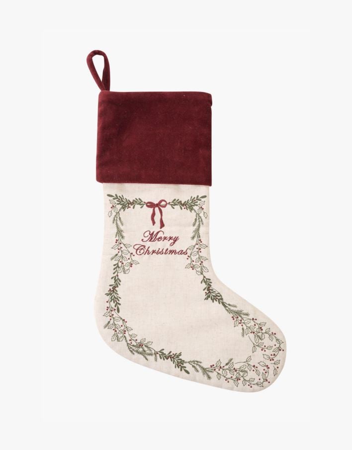 Jõulusokk mitmevärviline/punane - 47x31 cm mitmevärviline/punane - 1