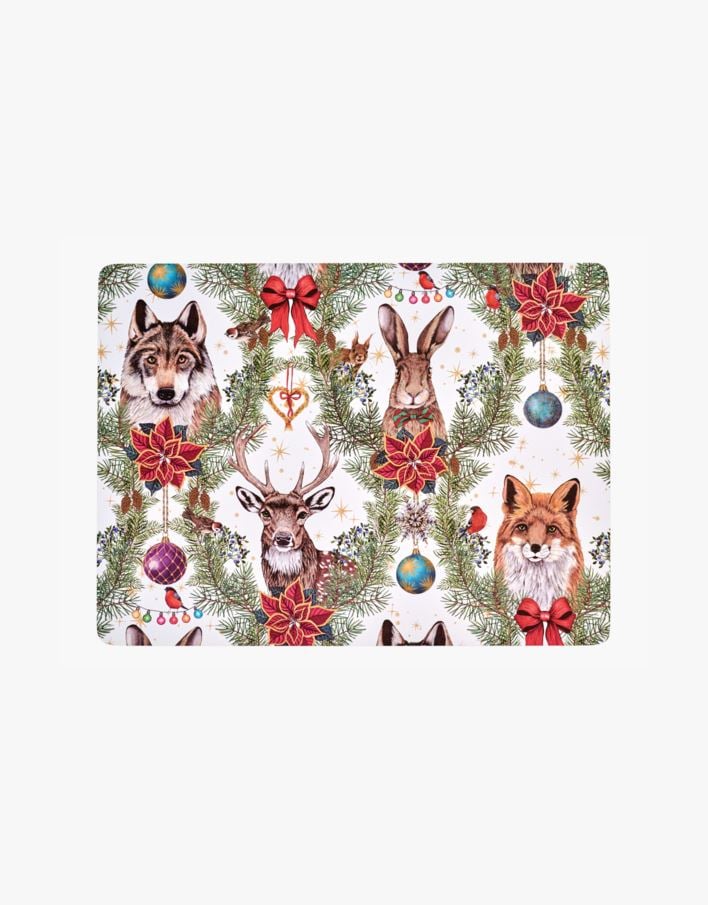 Lauamatt valge - 40x30 cm valge - 1