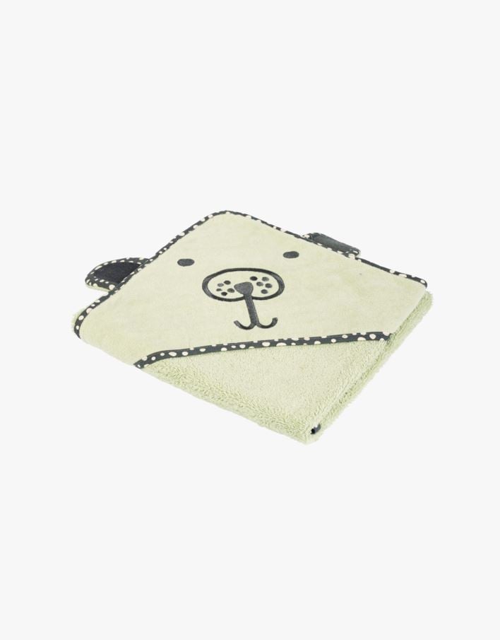 Kapuutsiga rätik roheline - 80x80 cm roheline - 1