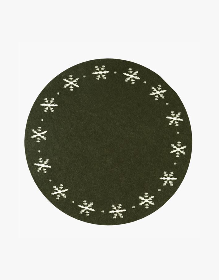 Lauamatt roheline - ø38 cm roheline - 1