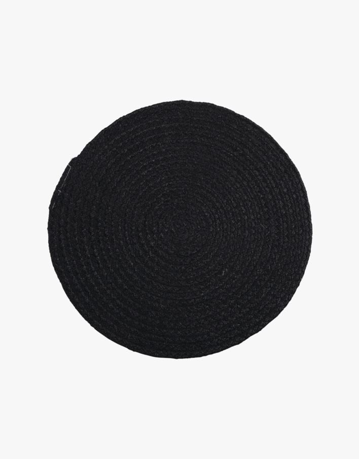 Lauamatt must - ø38 cm must - 1