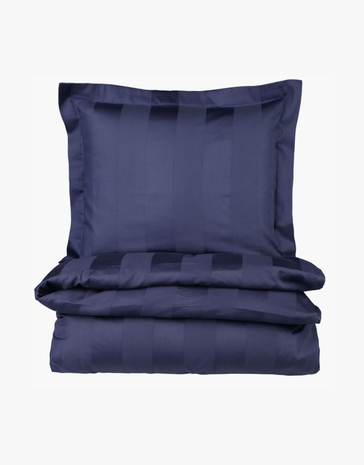 Voodipesukomplekt satiinpuuvillane sinine - 150x210 cm sinine - 1