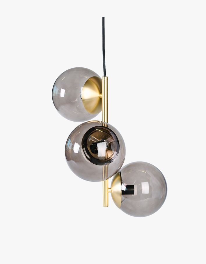 Laelamp messing - 34,5x32x32 cm messing - 1