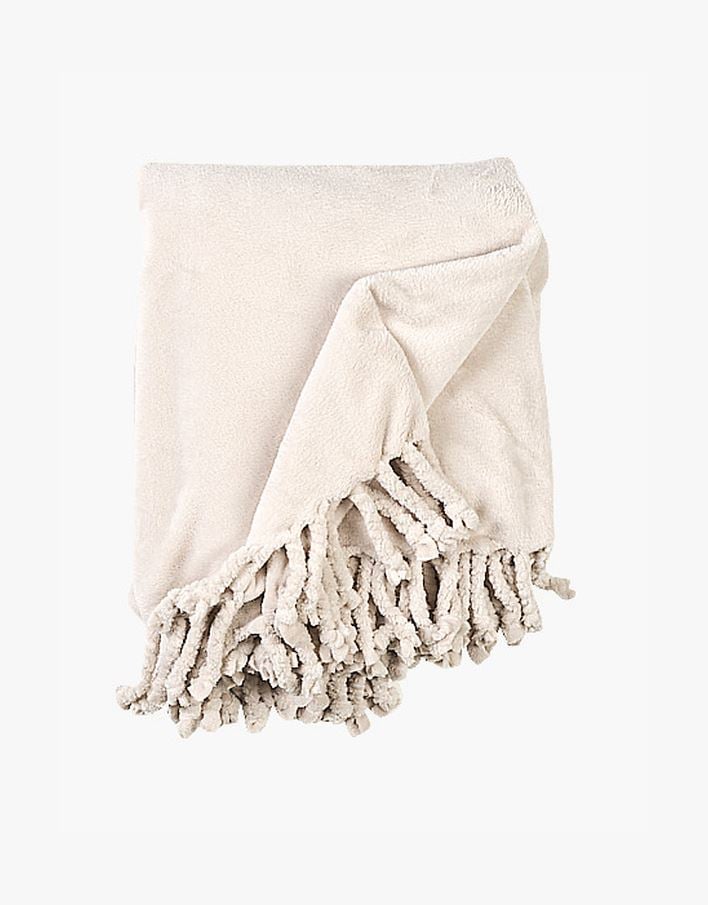 Fliispleed hele beige - 130x170 cm hele beige - 1