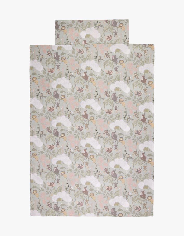 Voodipesukomplekt roheline - 100x130 cm roheline - 1