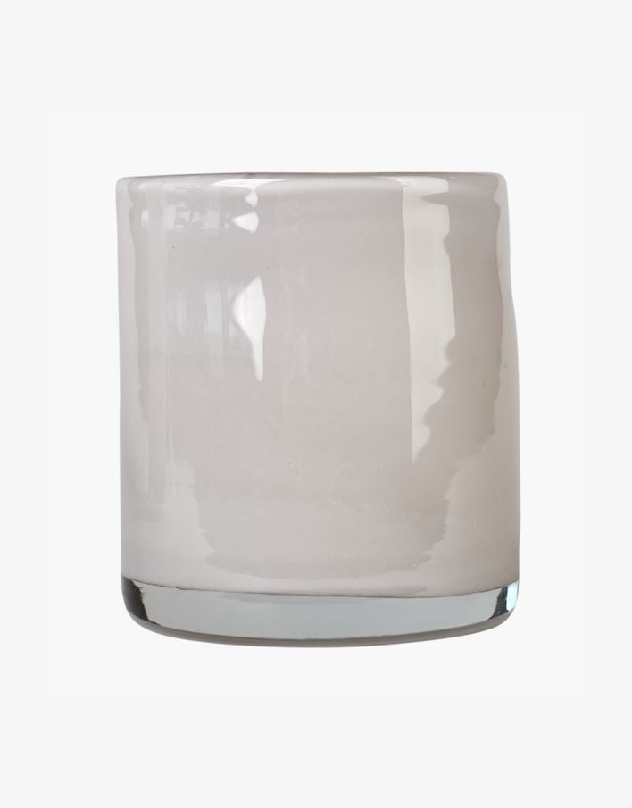 Küünlalatern helehall - 8x8x9 cm helehall - 1