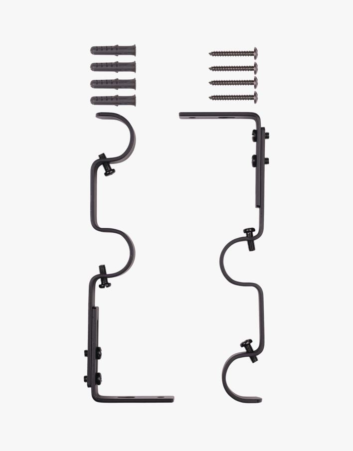 Seinakinnitused must - 16/19mm must - 1
