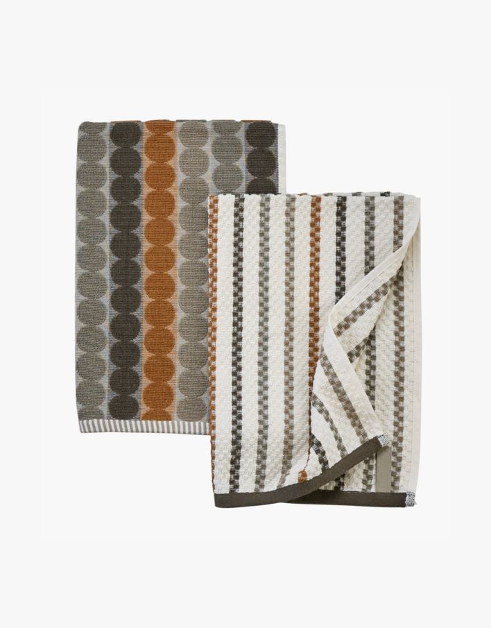 Köögikäterätid 2 pcs pruun - 45x70 cm pruun - 1