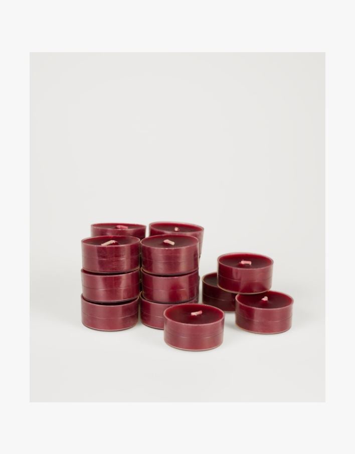 Teeküünlad tumepunane - 4 cm tumepunane - 1