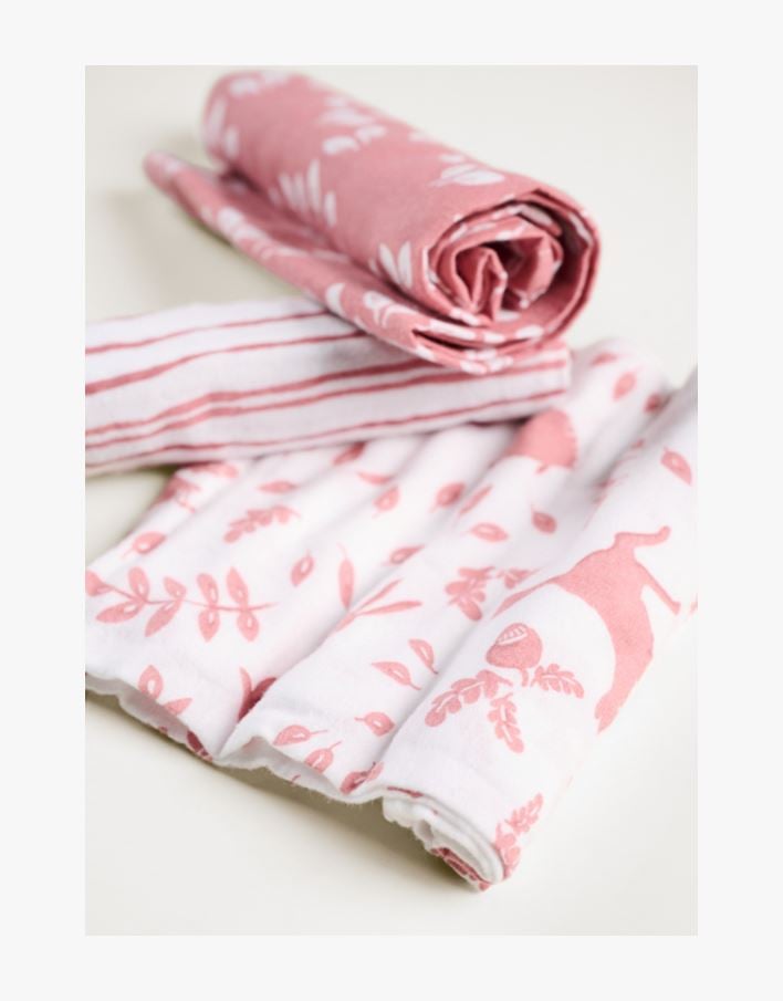 Flanellist riie roosa - 50x50 cm roosa - 1