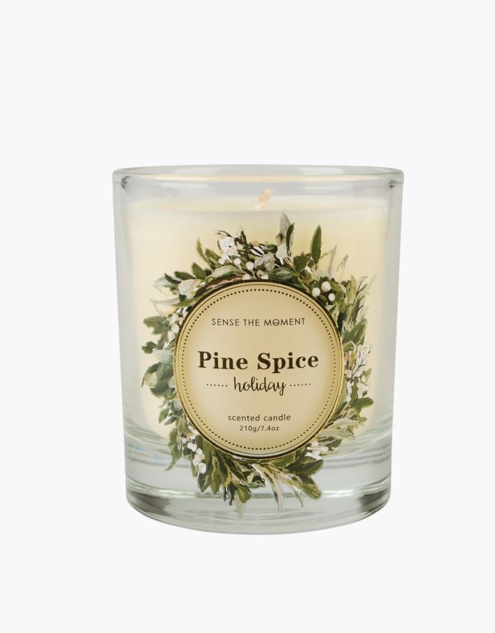 Lõhnaküünal mitmevärviline/valge - 210 g mitmevärviline/valge - 1