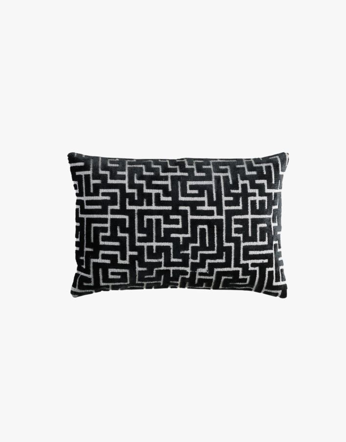 Dekoratiivpadja kate must - 40x60 cm must - 1