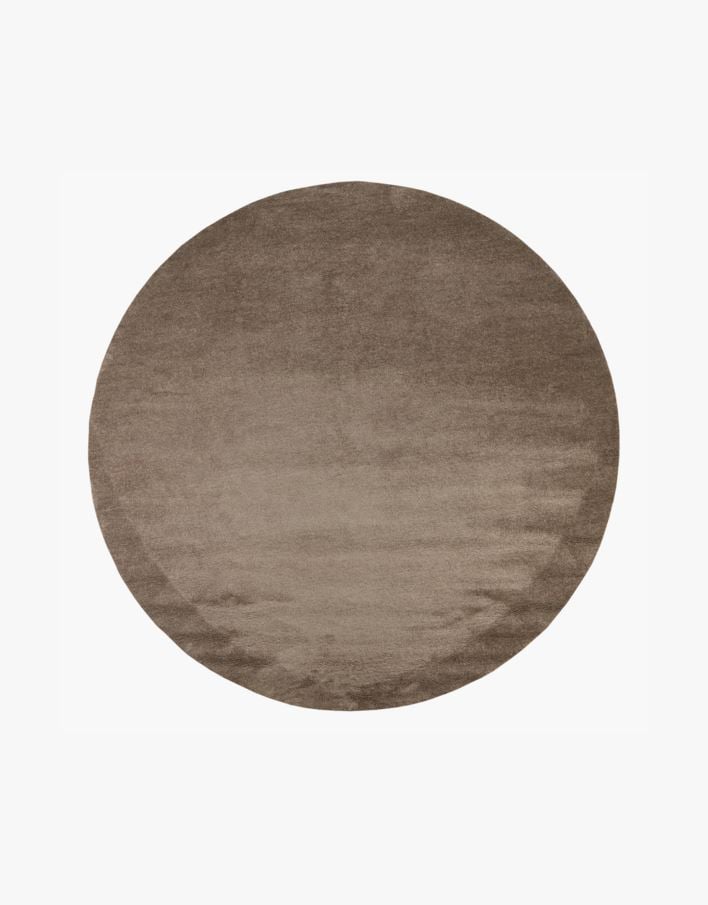 Ümmargune vaip pruun - ø240 cm pruun - 1